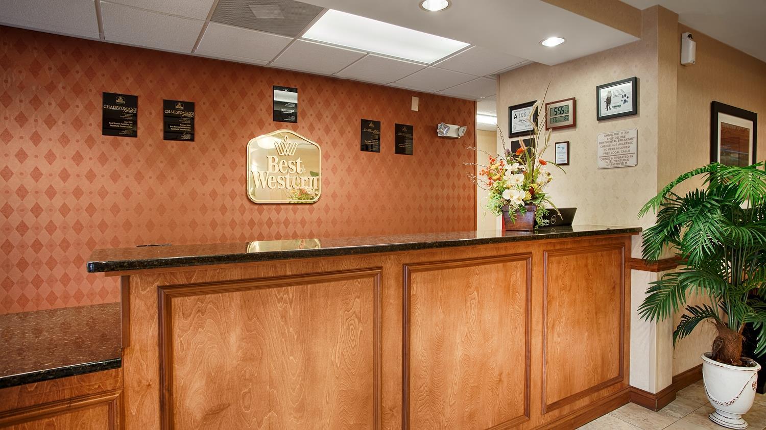 Best Western Smithfield Inn Extérieur photo